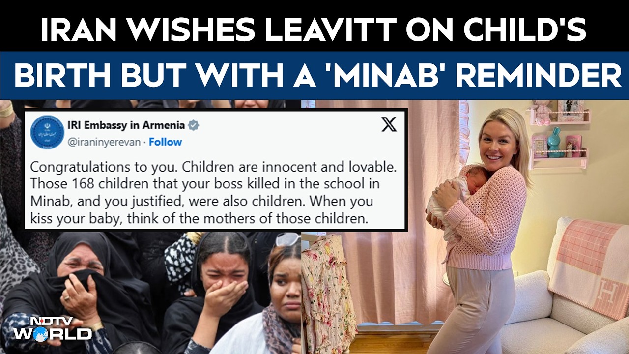 Iran News | Iran Congratulates Karoline Leavitt On Child's Birth, With A 'Minab' Reminder