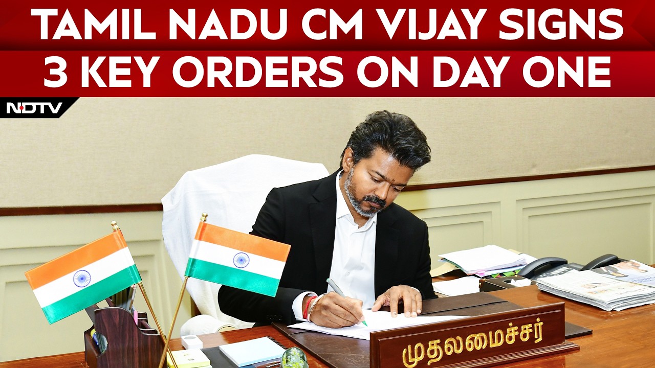 Vijay Promises 'New Era' Of People-First Politics In Tamil Nadu