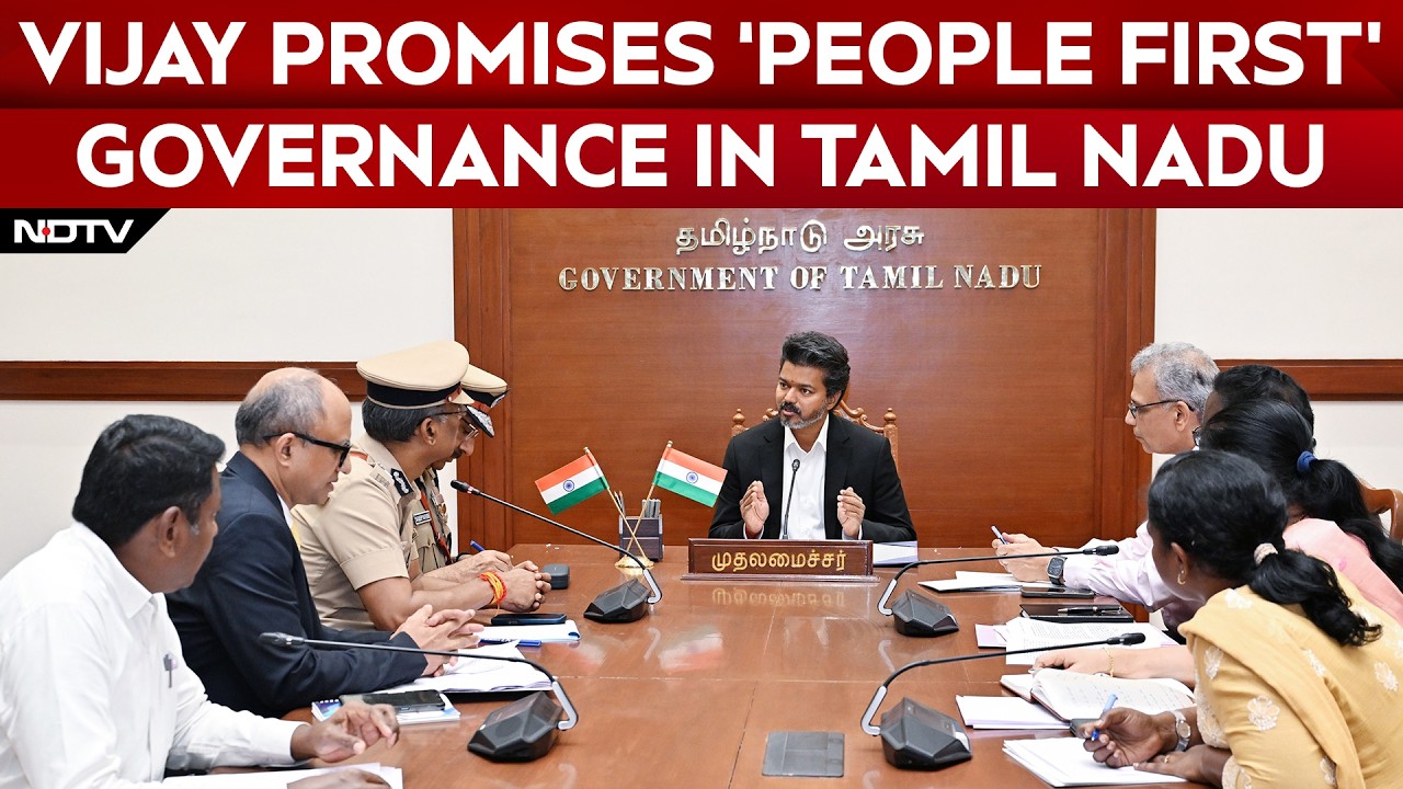 From Superstar To CM: Vijay Begins New Era In Tamil Nadu