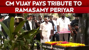 Vijay Pays Tribute To Periyar EV Ramasamy After Taking Oath As Tamil Nadu CM