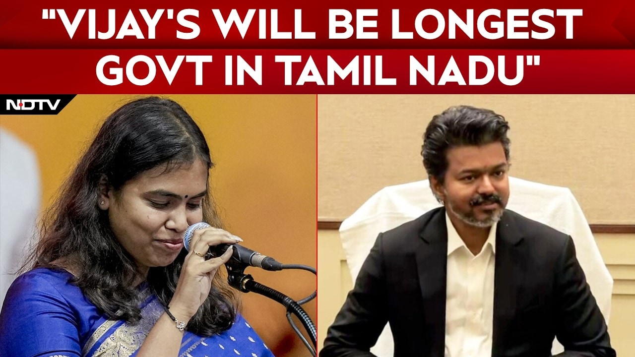 TVK Vijay News | ‘Vijay’s Will Be Longest Govt In Tamil Nadu’: TVK Leader Selvi S. Keerthana
