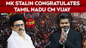 DMK Chief Stalin Congratulates Tamil Nadu&rsquo;s New CM TVK Chief &lsquo;Thalapathy&rsquo; Vijay