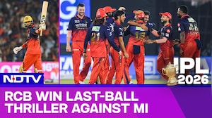 RCB Beat MI In Last-Ball Thriller In Raipur, Mumbai Out Of Play-Off Contention