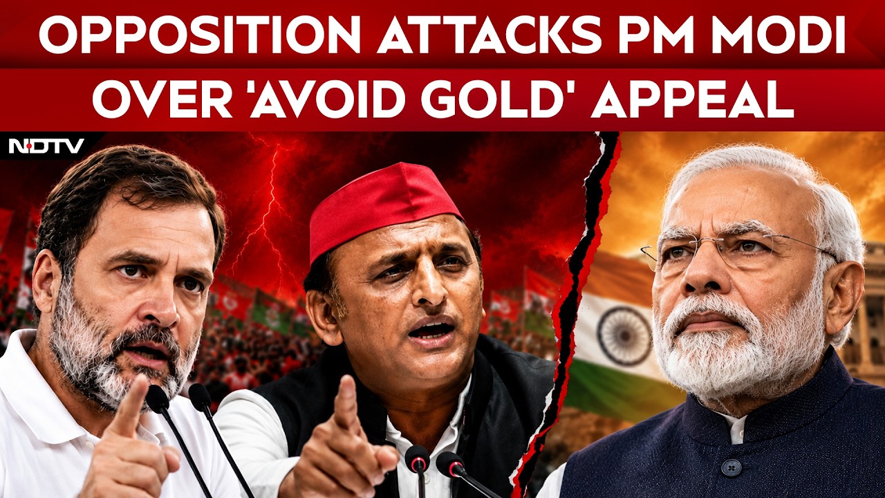 Rahul Gandhi, Akhilesh Yadav Attack PM Modi Over 'Avoid Gold' Appeal