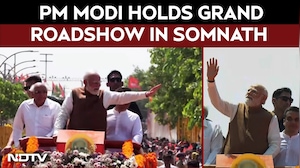 Narendra Modi Somnath | PM Modi Holds Roadshow In Somanth, Marks Somnath Amrut Mahotsav