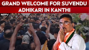 Bengal News | Grand Welcome For West Bengal Chief Minister Suvendu Adhikari In Kanthi