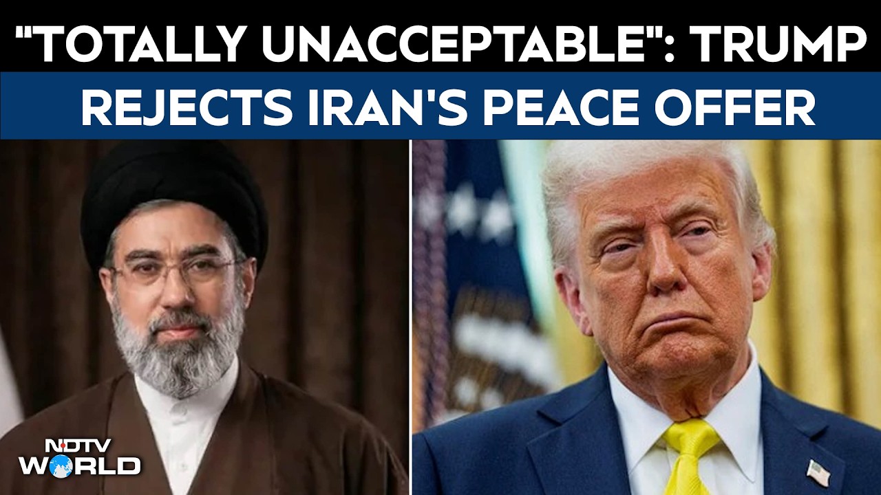 Donald Trump News | “Totally Unacceptable”: US President Donald Trump Rejects Iran’s Peace Offer