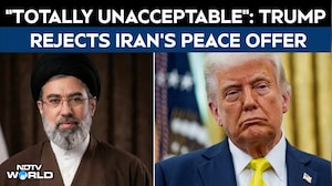 Donald Trump News | &ldquo;Totally Unacceptable&rdquo;: US President Donald Trump Rejects Iran&rsquo;s Peace Offer