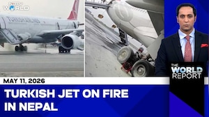 Turkish Plane Catches Fire At Kathmandu Int'l Airport, Over 250 evacuated