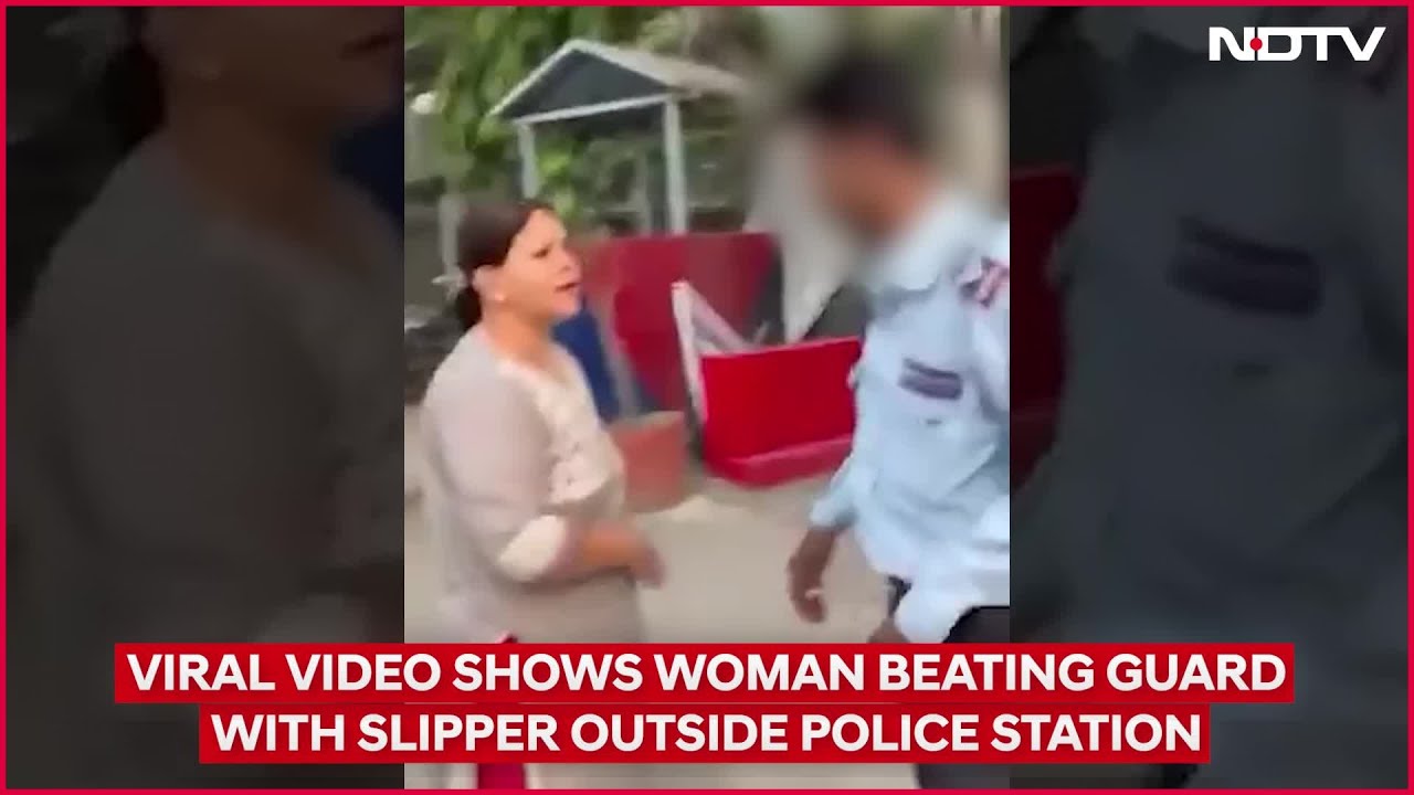 Dog Lover Slaps Security Guard In Front Of Delhi Police, Video Viral