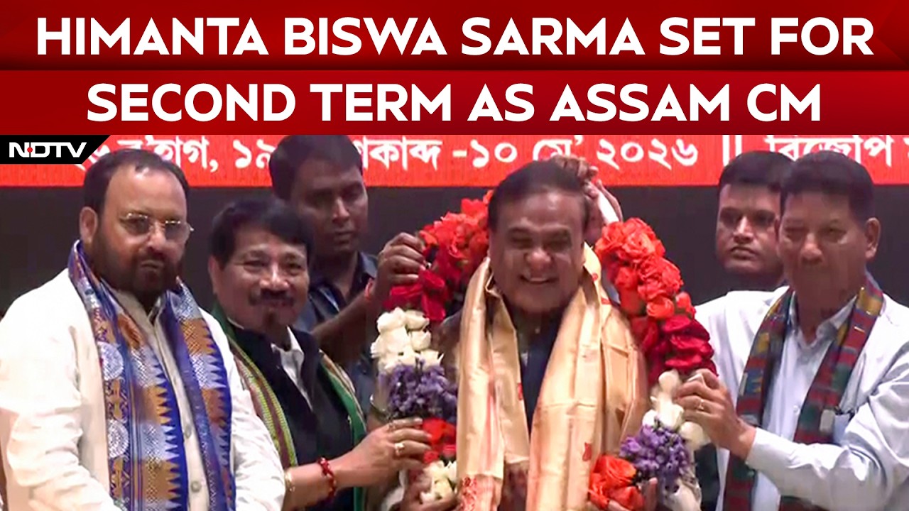 Himanta Biswa Sarma Set For Second Term As Assam Chief Minister