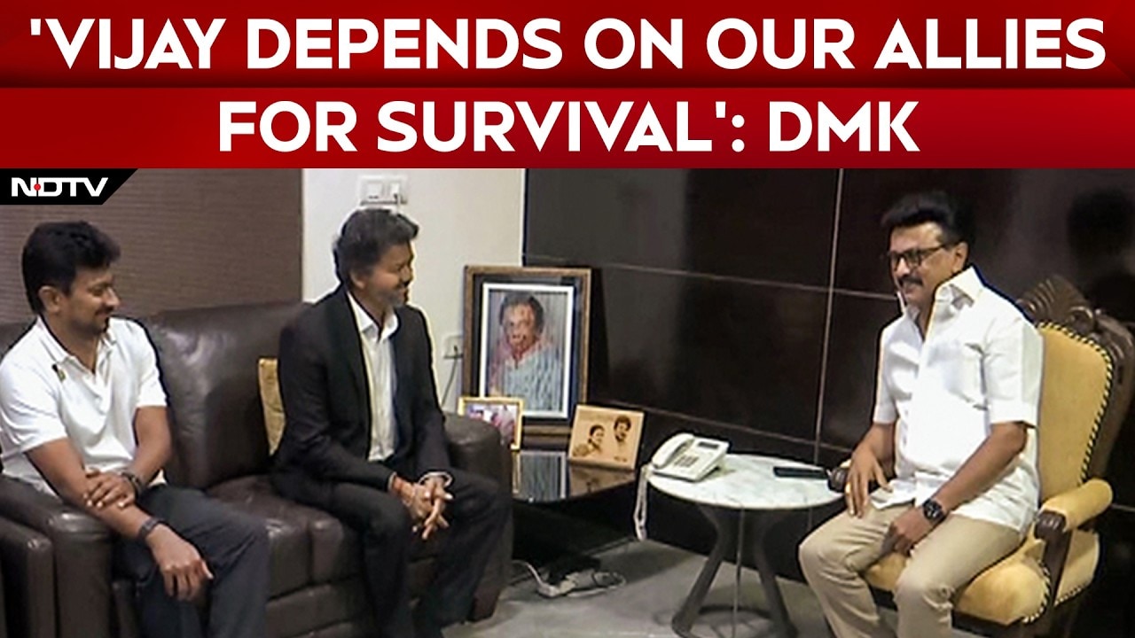 DMK To Vijay: Your Government Survives Only On Support From Our Allies