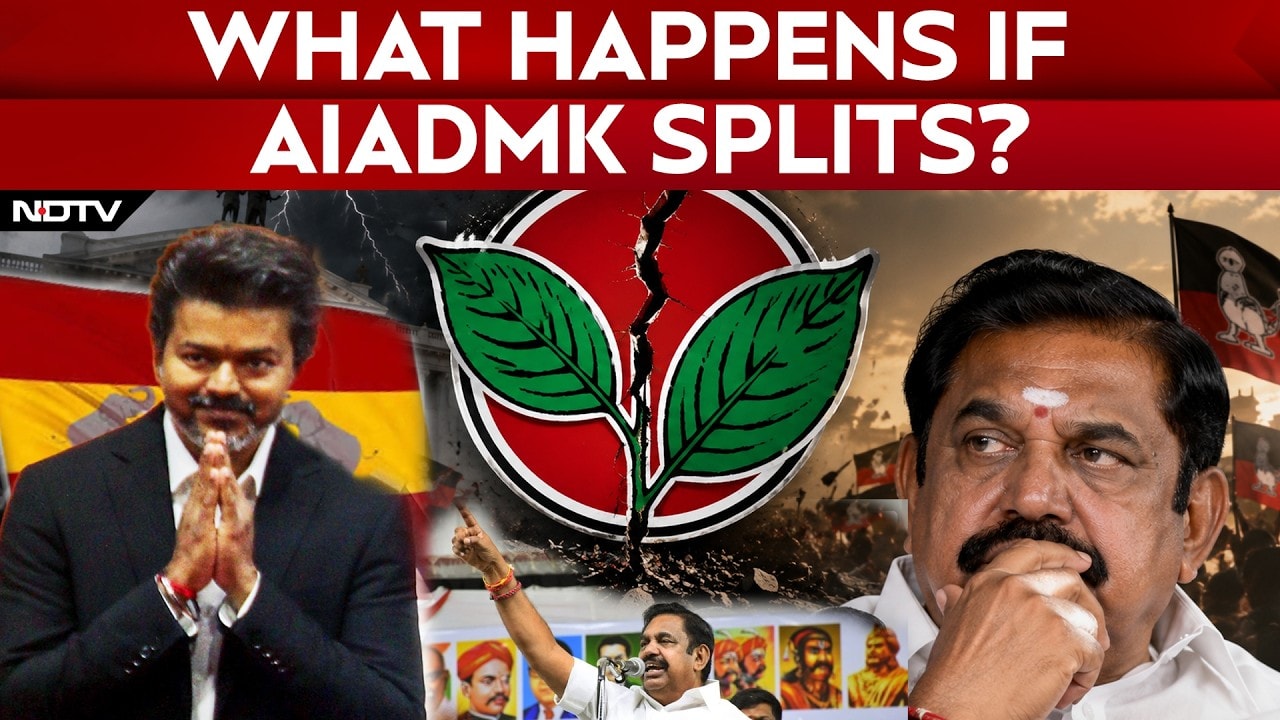 AIADMK Rebellion Threatens Major Political Split In Tamil Nadu