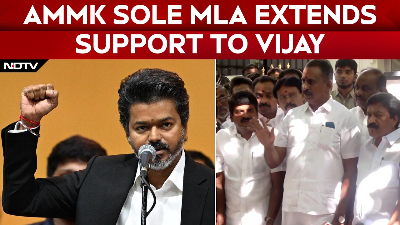 Vijay News Today | AIADMK's CV Shanmugam Faction Announces Support To TVK