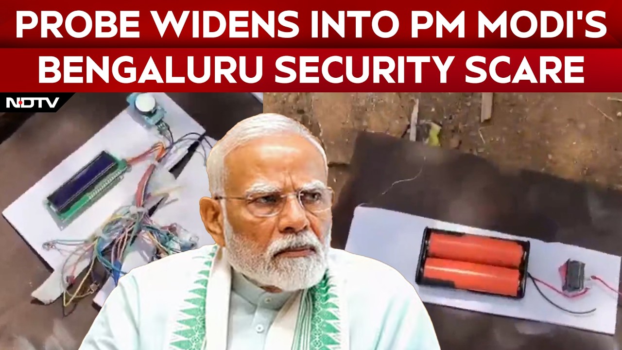 PM Modi News | Probe Widens Into PM Narendra Modi Bengaluru Security Scare