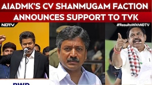 Vijay News | EPS Faces Revolt, AIADMK's CV Shanmugam Faction Announces Support To TVK