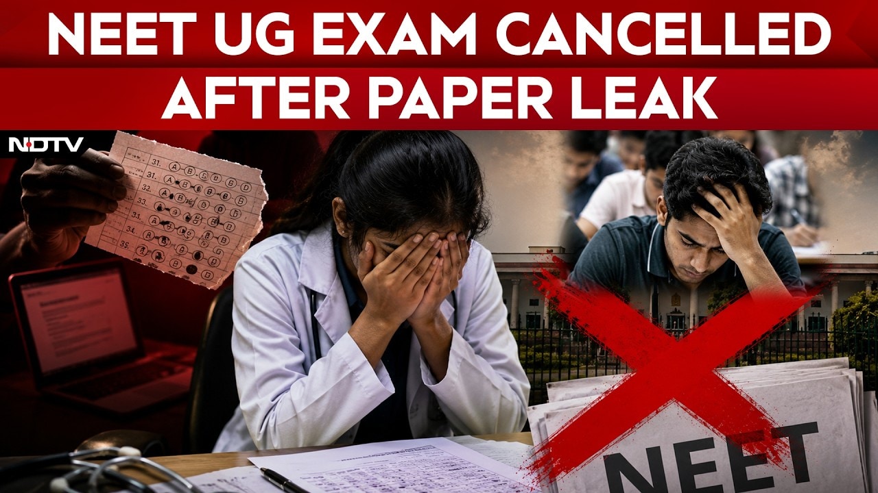 NEET UG 2026 Cancelled Amid Probe, Over 22 Lakh Students Affected