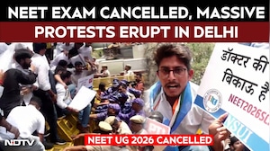 NEET-UG 2026 Exam Cancelled After Paper Leaks, Protests Erupt In Delhi