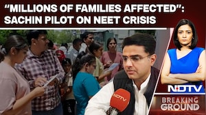 Sachin Pilot Demands Judicial Probe Into NEET UG 2026 Leak