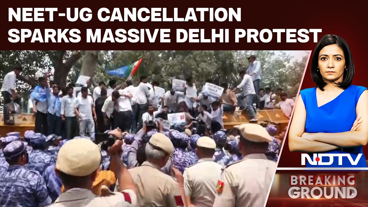 NEET Paper cancel | Protests Intensify Over Alleged NEET UG 2026 Malpractice