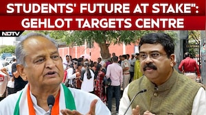 "Exam Mafia Networks Growing": Ashok Gehlot On NEET Leak Controversy