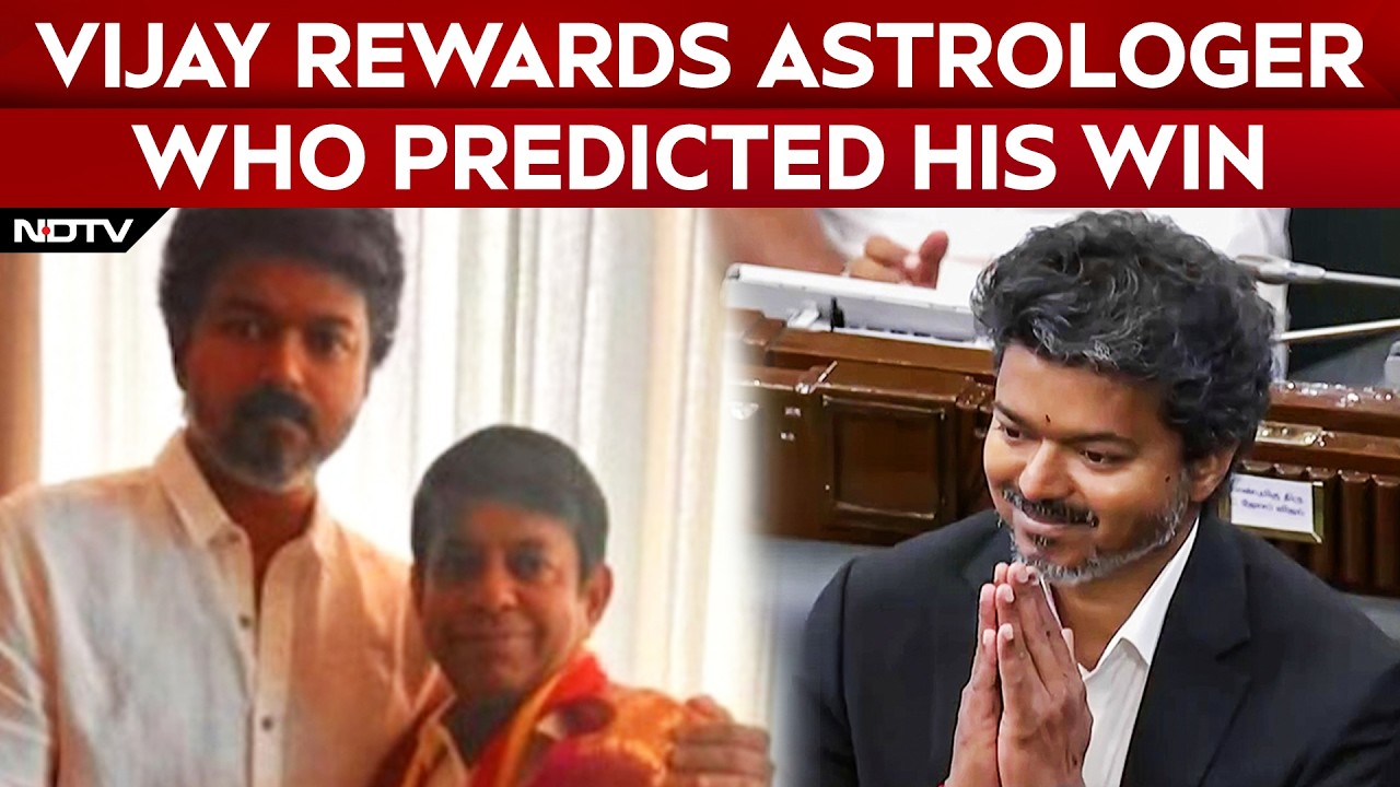 Vijay Latest News | Astrologer Behind Vijay's "Tsunami Victory" Gets Official Post