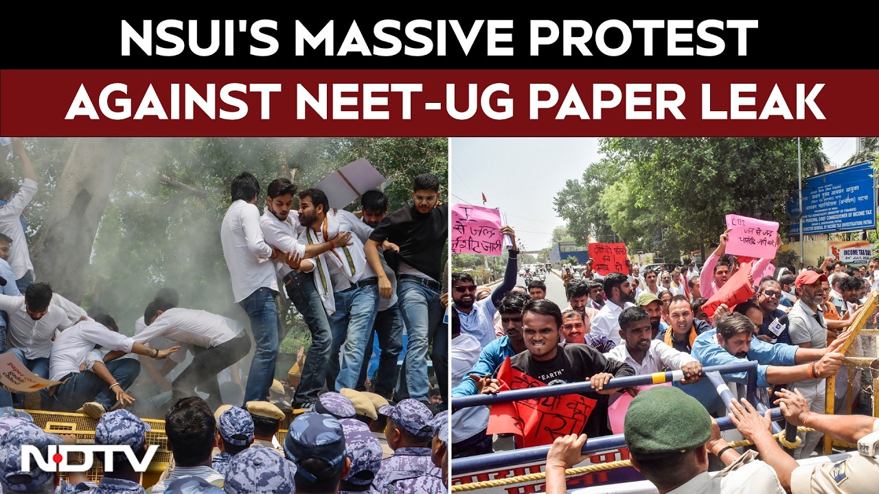 NEET Protest | NSUI Launches Nationwide Protest After NEET Cancelled