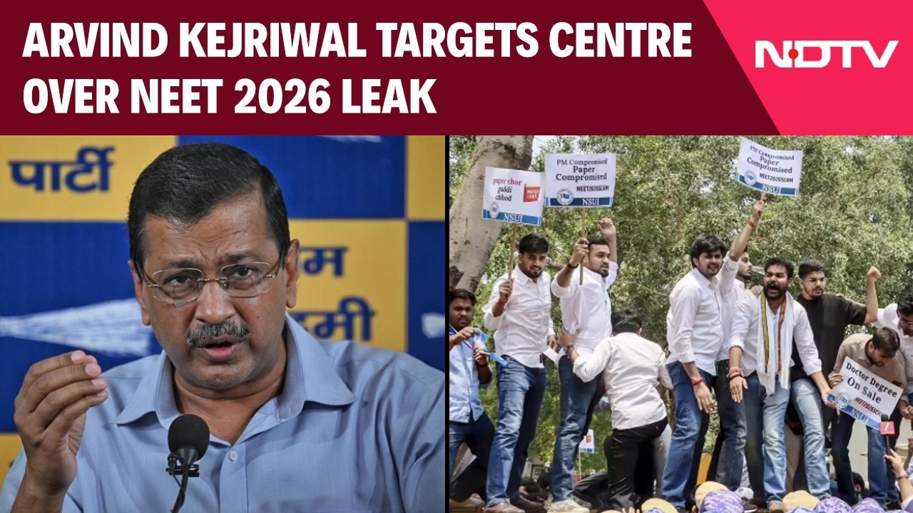 NEET Paper Leak 2026 | Kejriwal Targets Centre Over NEET 2026 Leak, Alleges “Political Patronage”