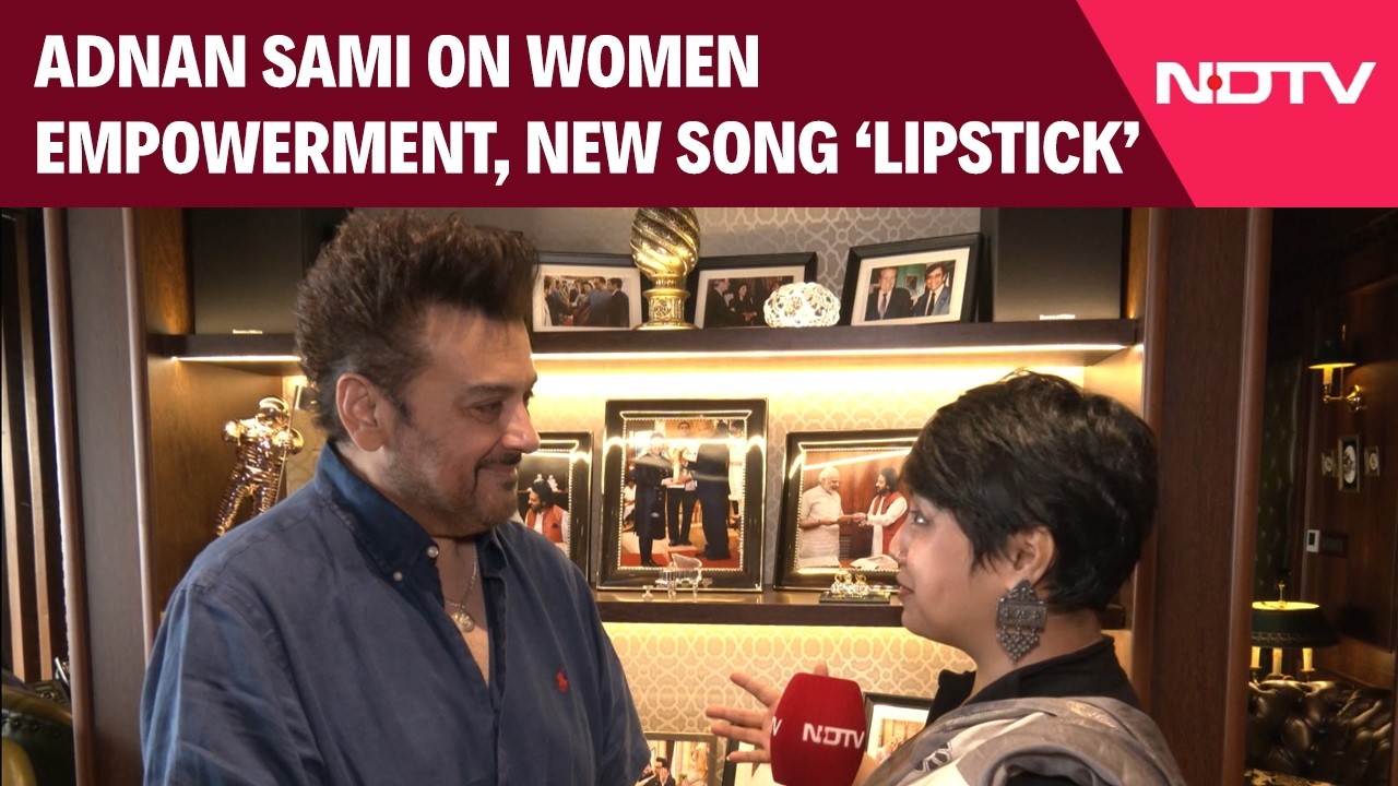 Adnan Sami NDTV Interview | Adnan Sami on Women Empowerment, Asha Bhosle Bond & New Song &lsquo;Lipstick&rsquo;