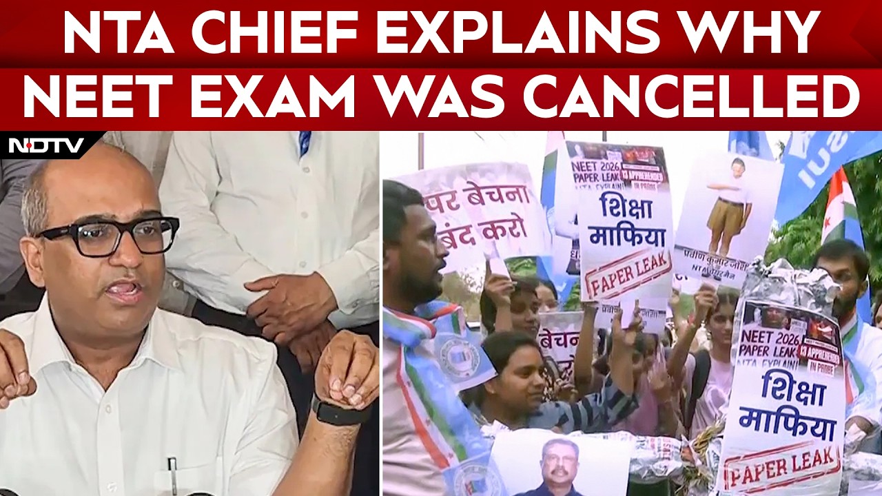 NEET Paper Leak: NTA Says Questions Circulated Before Exam