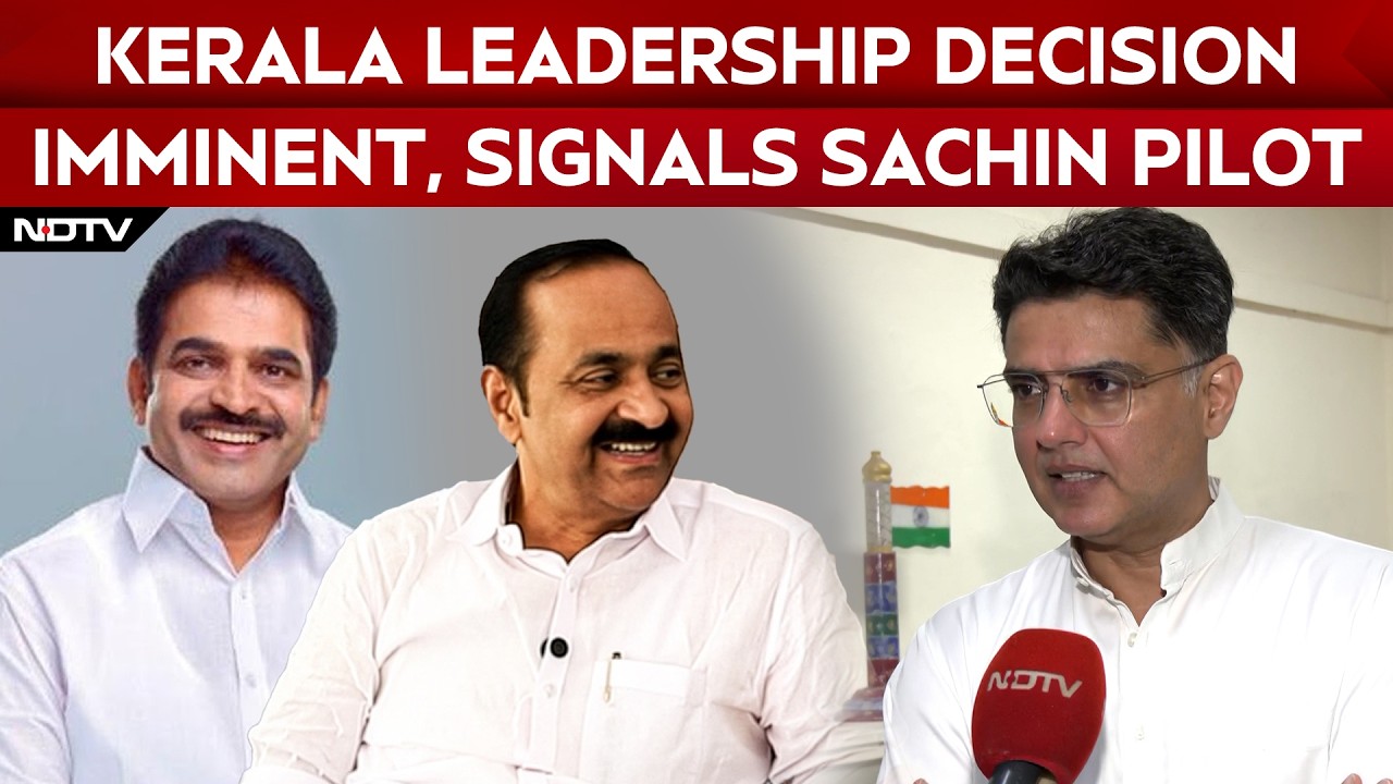 Congress To Announce Kerala CM "Today Or Tomorrow": Sachin Pilot