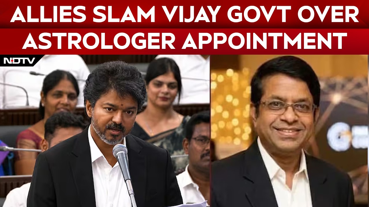 Vijay News | Vijay Faces Backlash Over Astrologer's Appointment As OSD