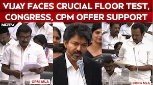 Vijay Faces Crucial Floor Test, Congress, CPM Offer Support