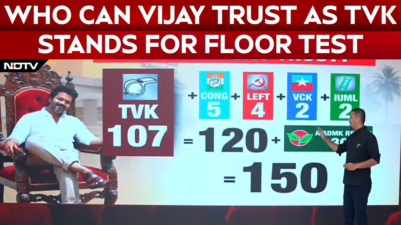 Vijay Latest News | Vijay Set To Cross Majority Mark In Tamil Nadu Floor Test