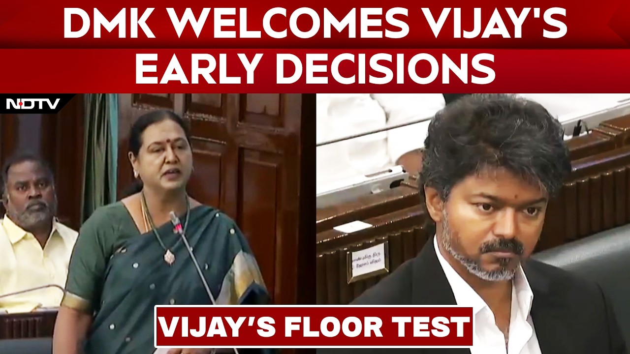 Vijay Floor Test | DMK Welcomes Vijay's Early Decisions, Raises Transparency Concerns