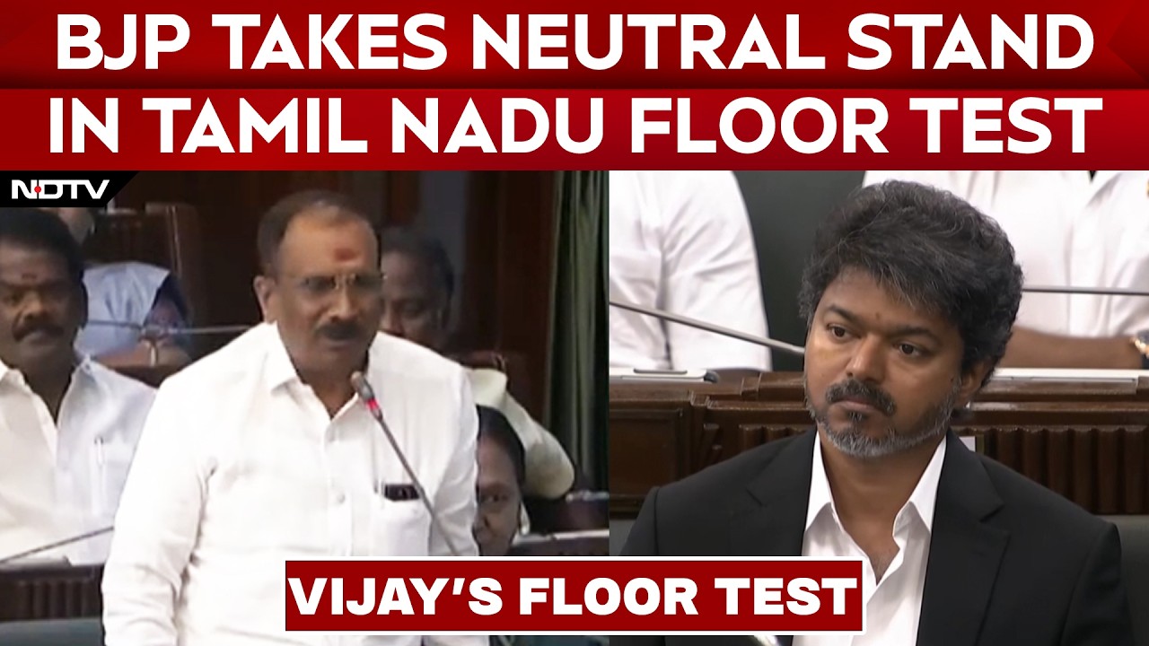 Vijay Floor Test | BJP Declares Neutral Position During Vijay Trust Vote