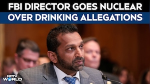 Kash Patel Vs Van Hollen: FBI Director Goes Nuclear Over Drinking Allegations
