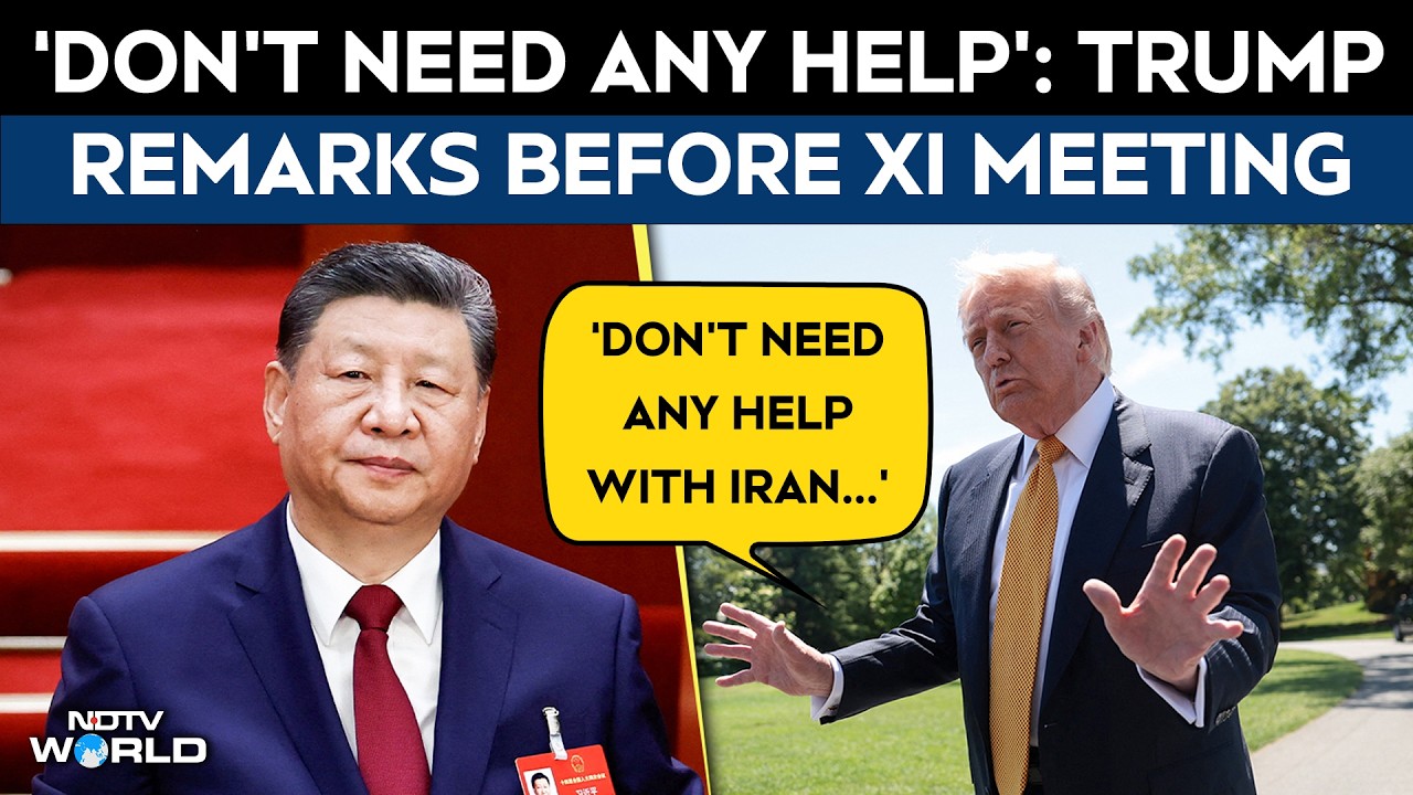 Trump News | "Don't Need Any Help With Iran": Trump's Remark Ahead Of Meeting China's Xi Jinping