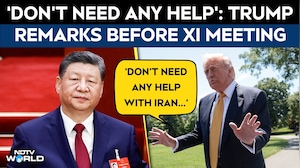 Trump News | "Don't Need Any Help With Iran": Trump's Remark Ahead Of Meeting China's Xi Jinping