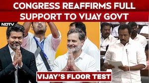 Vijay Floor Test | Congress Backs Vijay To Protect Secularism And Social Justice