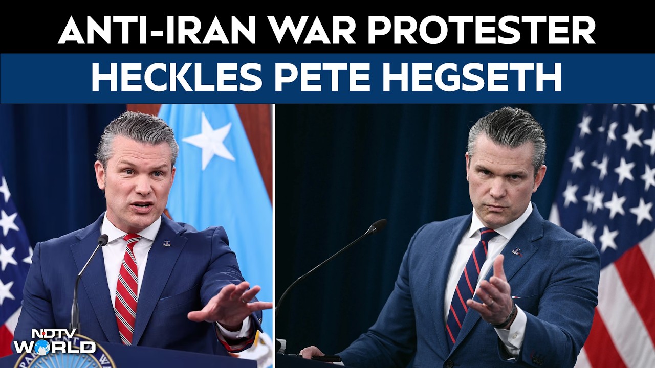 United States News | Anti-Iran War Protestor Interrupts Pete Hegseth During Senate Committee Hearing