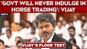Vijay Floor Test | 'Govt Will Work At Horse Speed, Not Horse Trading': Vijay In Assembly