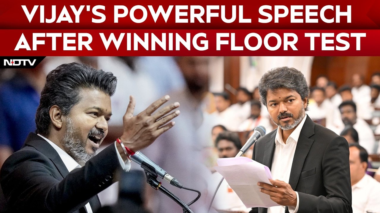 'This Govt Belongs To Everyone': Vijay's Big Message After Trust Vote Win