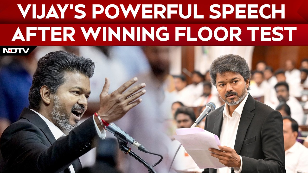 'This Govt Belongs To Everyone': Vijay's Big Message After Trust Vote Win