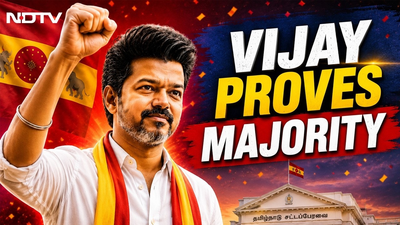 Vijay Wins Floor Test With 144 Votes, 24 AIADMK MLAs Vote For Him