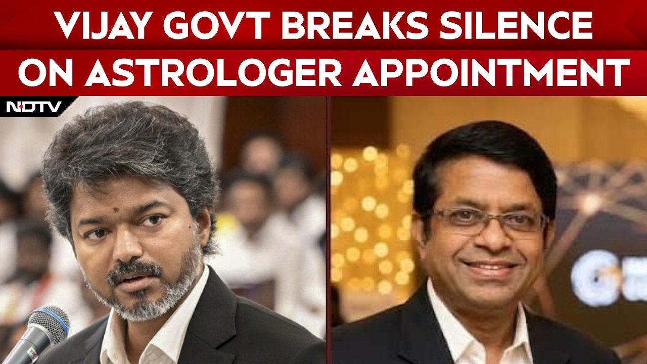 Vijay Astrologer News | TVK Clarifies OSD Role Of Vijay's Astrologer After Opposition Backlash
