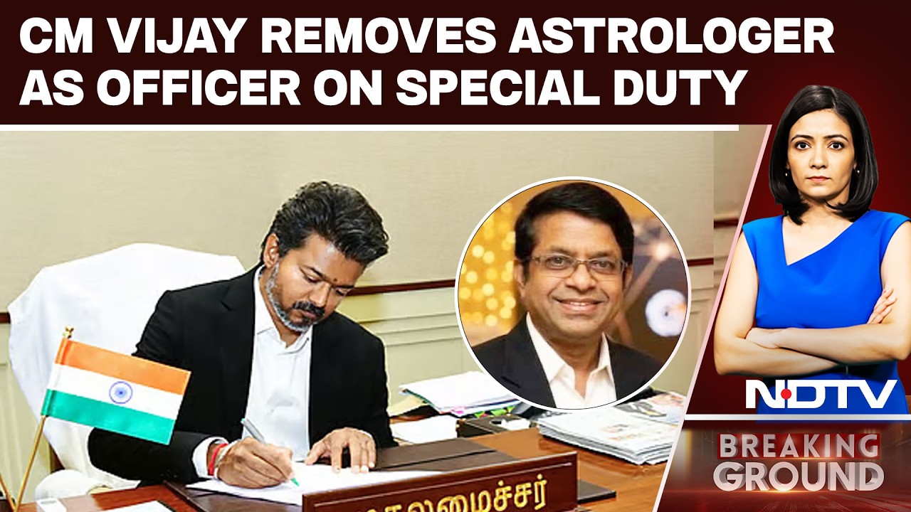 Vijay Removes Astrologer As Officer On Special Duty After Criticism