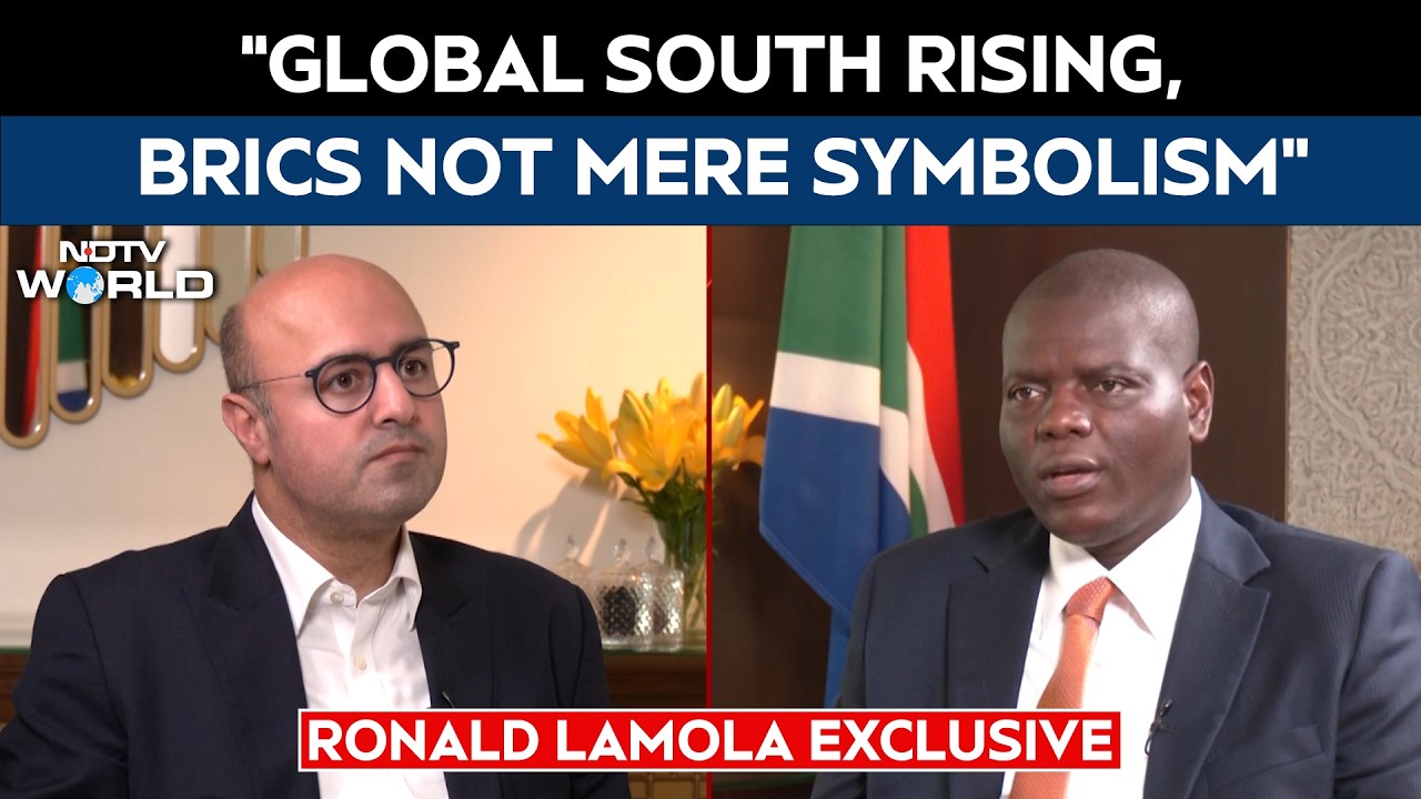 Video : Global South Rising, BRICS Not Mere Symbolism: South Africa Minister To NDTV