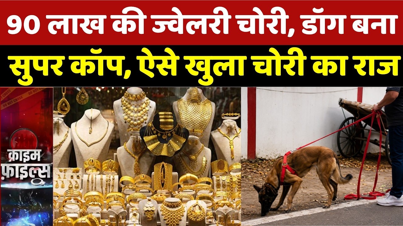 Raipur Crime News: 90 लाख की Jewellery चोरी, Dog बना Super Cop, ऐसे खुला चोरी का राज | Top Breaking