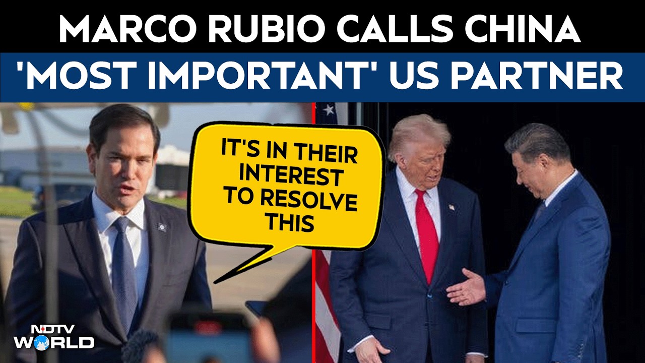 Trump China Visit | Marco Rubio Says Trump Will Ask China To Take A ‘More Active Role’ On Iran